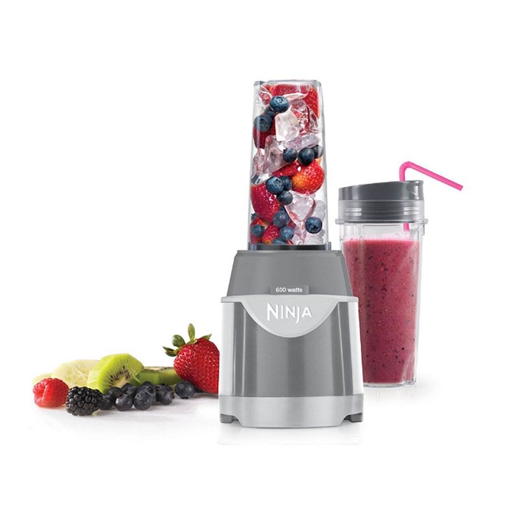 Ninja Professional 600W Smoothie Mixer Single Serve Pulse Blender System (Used)