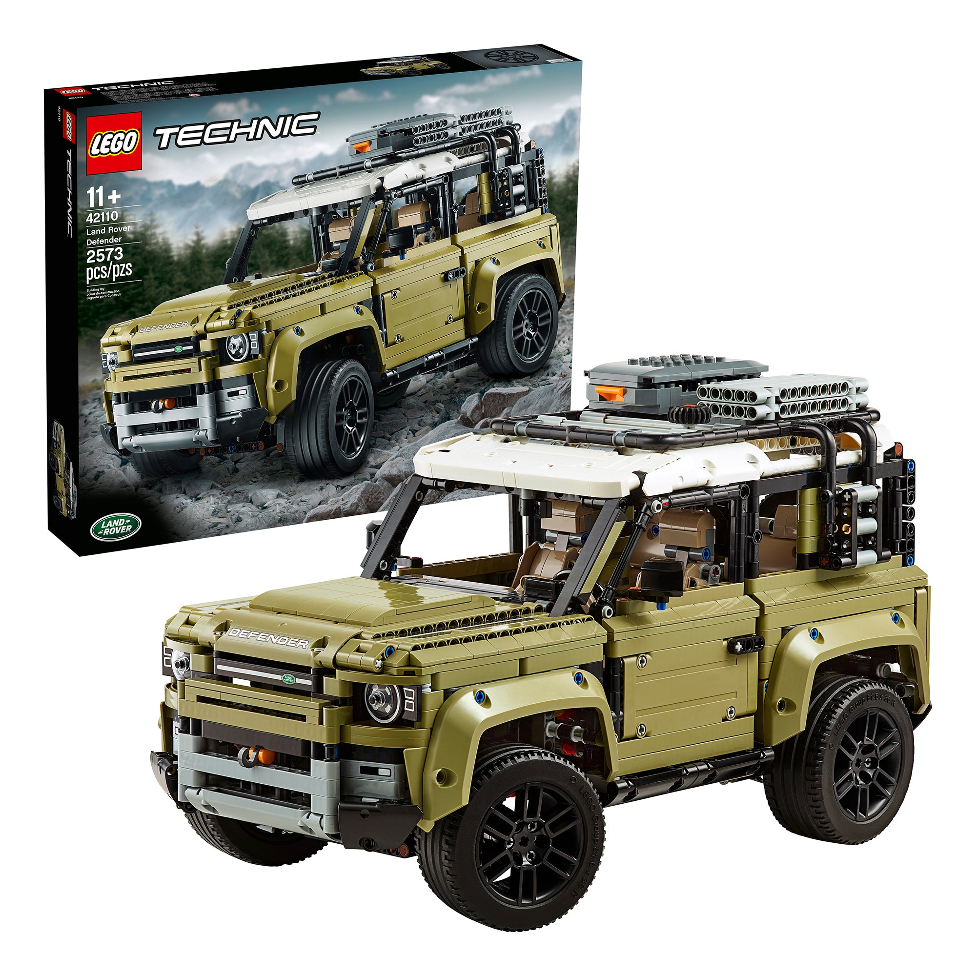 LEGO Technic 42110 Land Rover Defender Block Building Kit (2,573 Pieces)