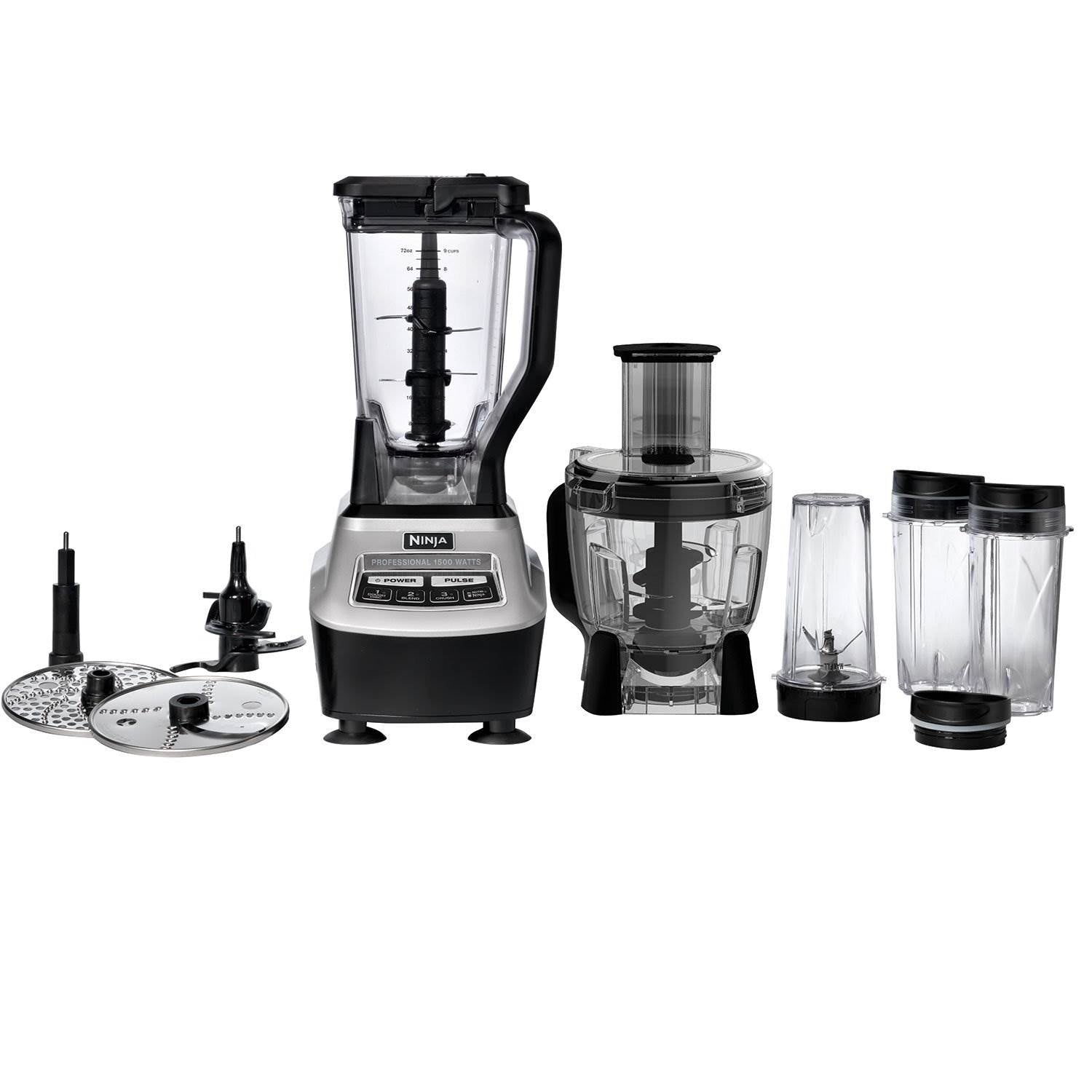 Ninja Mega Kitchen System 1500W Food Processor Total Blender Package (Open Box)