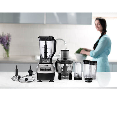 Ninja Mega Kitchen System 1500W Food Processor Total Blender Package (Open Box)