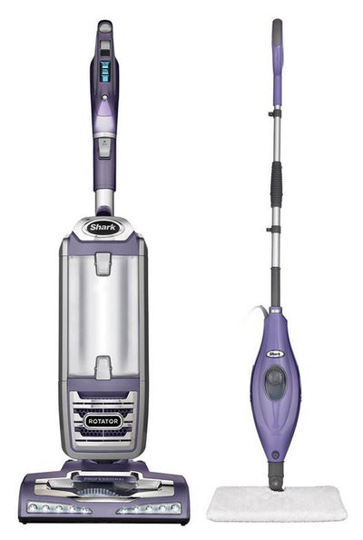 Shark Rotator Powered Lift-Away Upright Vacuum Cleaner+Steam Mop - Lightly USED