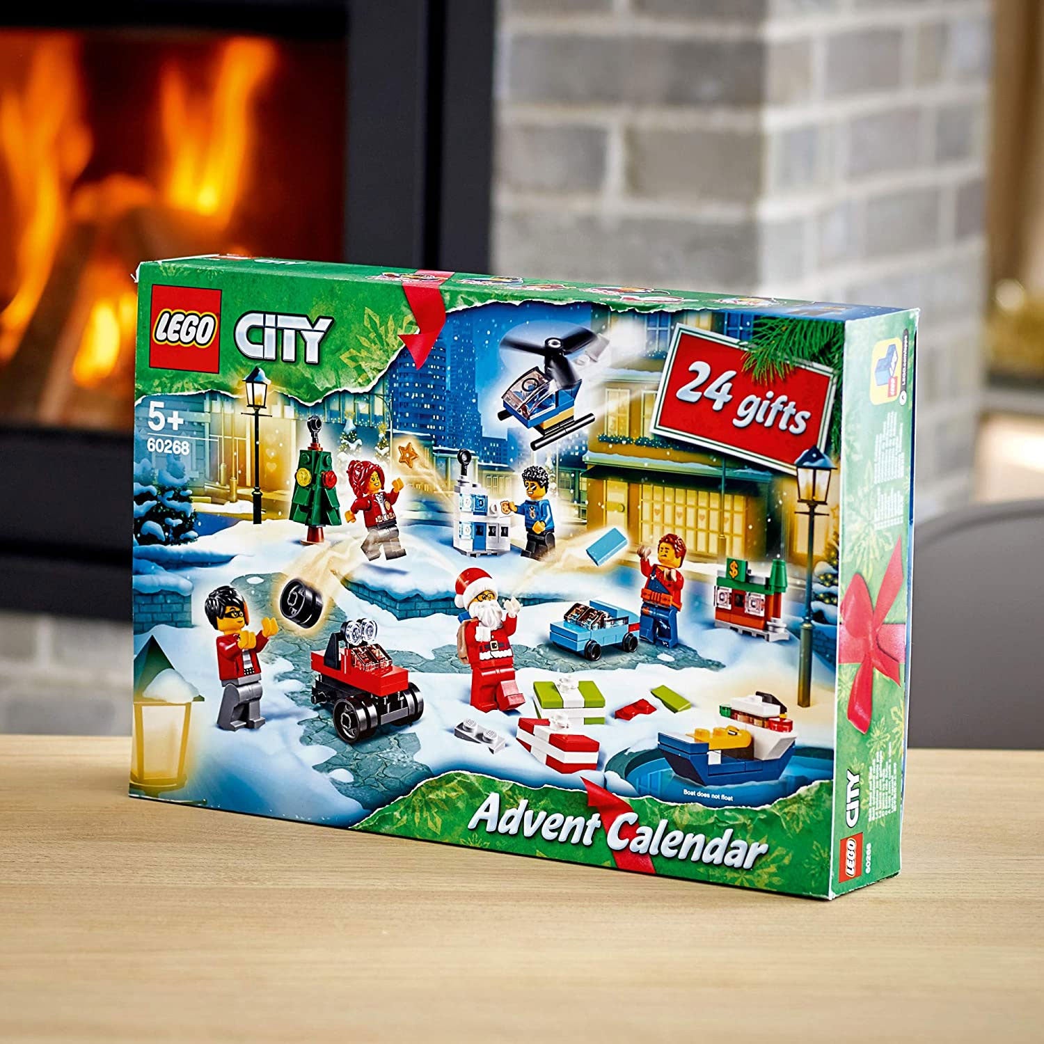 LEGO City Adventures 60268 Advent Calendar Build Kit w/ 6 Figures (342 Pieces)