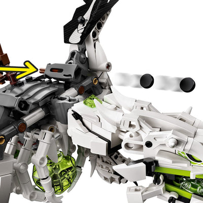 LEGO 71721 NINJAGO Skull Sorcerers Dragon Building Set & Board Game w/6 Figures