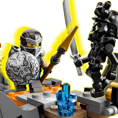 LEGO 71721 NINJAGO Skull Sorcerers Dragon Building Set & Board Game w/6 Figures