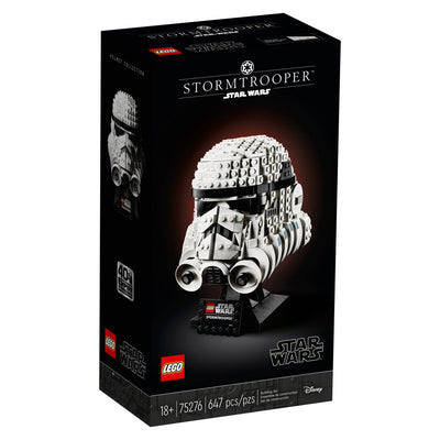 LEGO Star Wars 75276 Stormtrooper Helmet 647 Piece Interlocking Block Model Kit