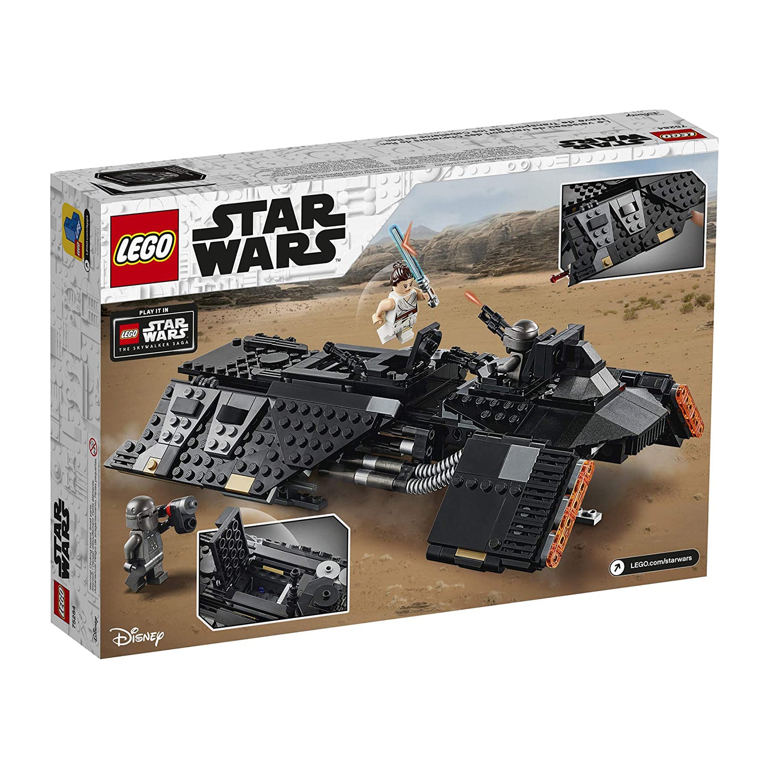 LEGO Star Wars Knights of Ren Ship 595 Piece Block Set for Kids (Open Box)