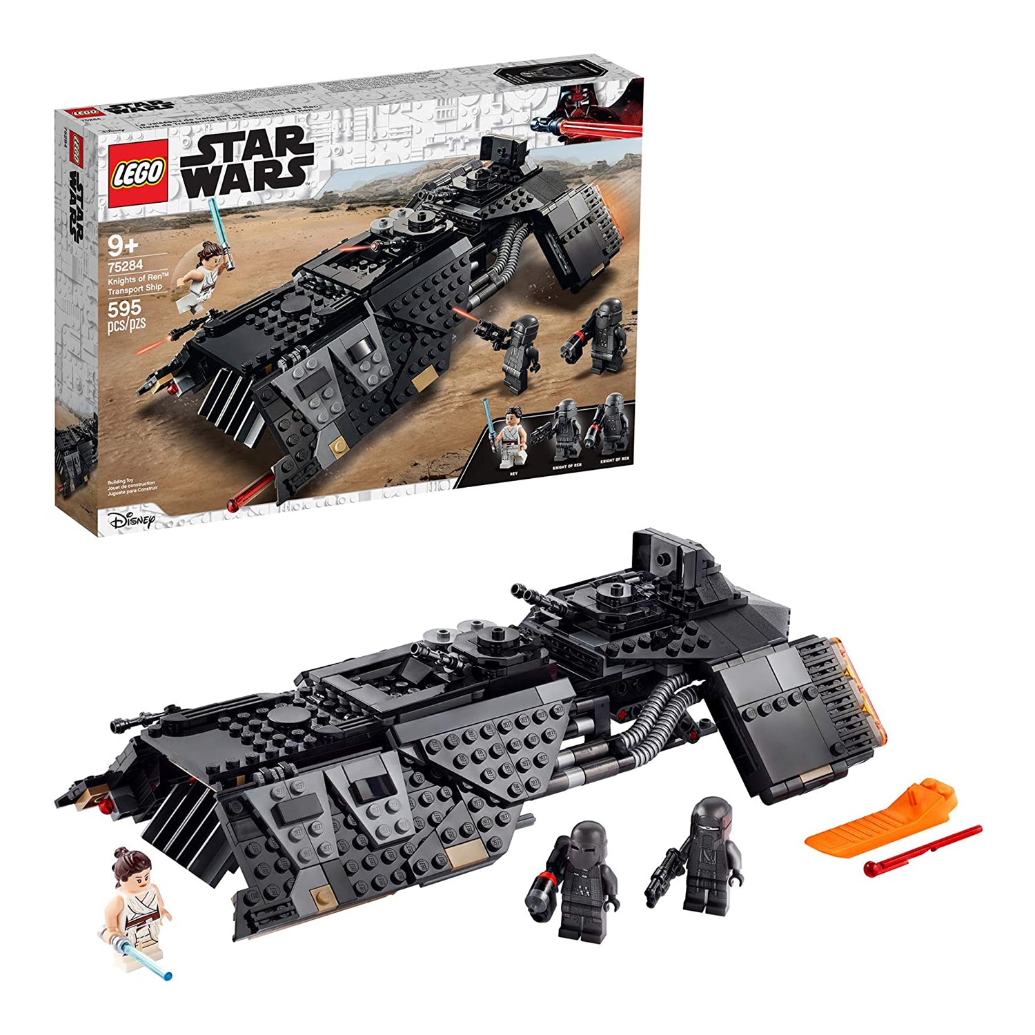LEGO Star Wars Knights of Ren Ship 595 Piece Block Set for Kids (Open Box)