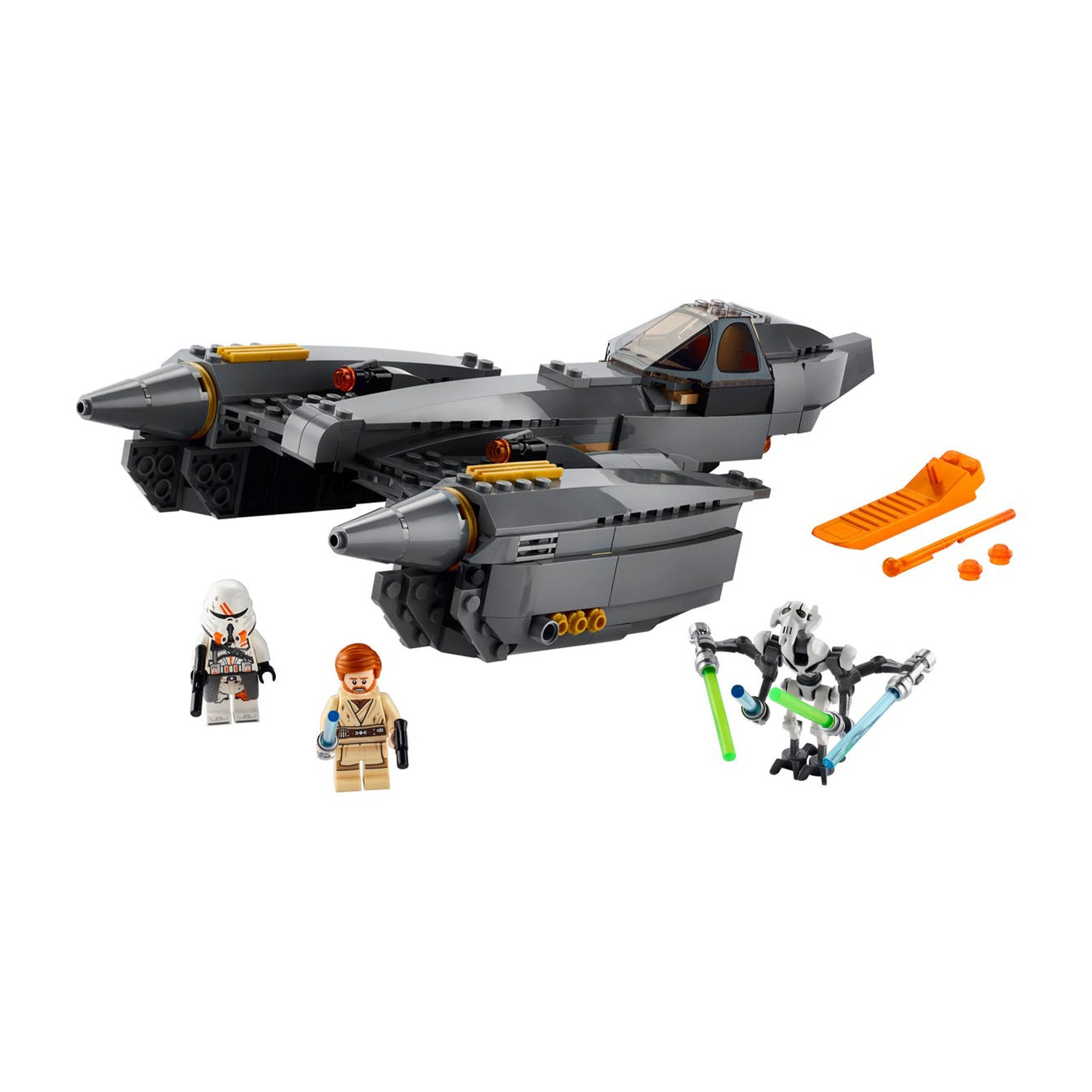 LEGO Star Wars 75286 General Grievous Starfighter Block Building Set w/ Obi Wan