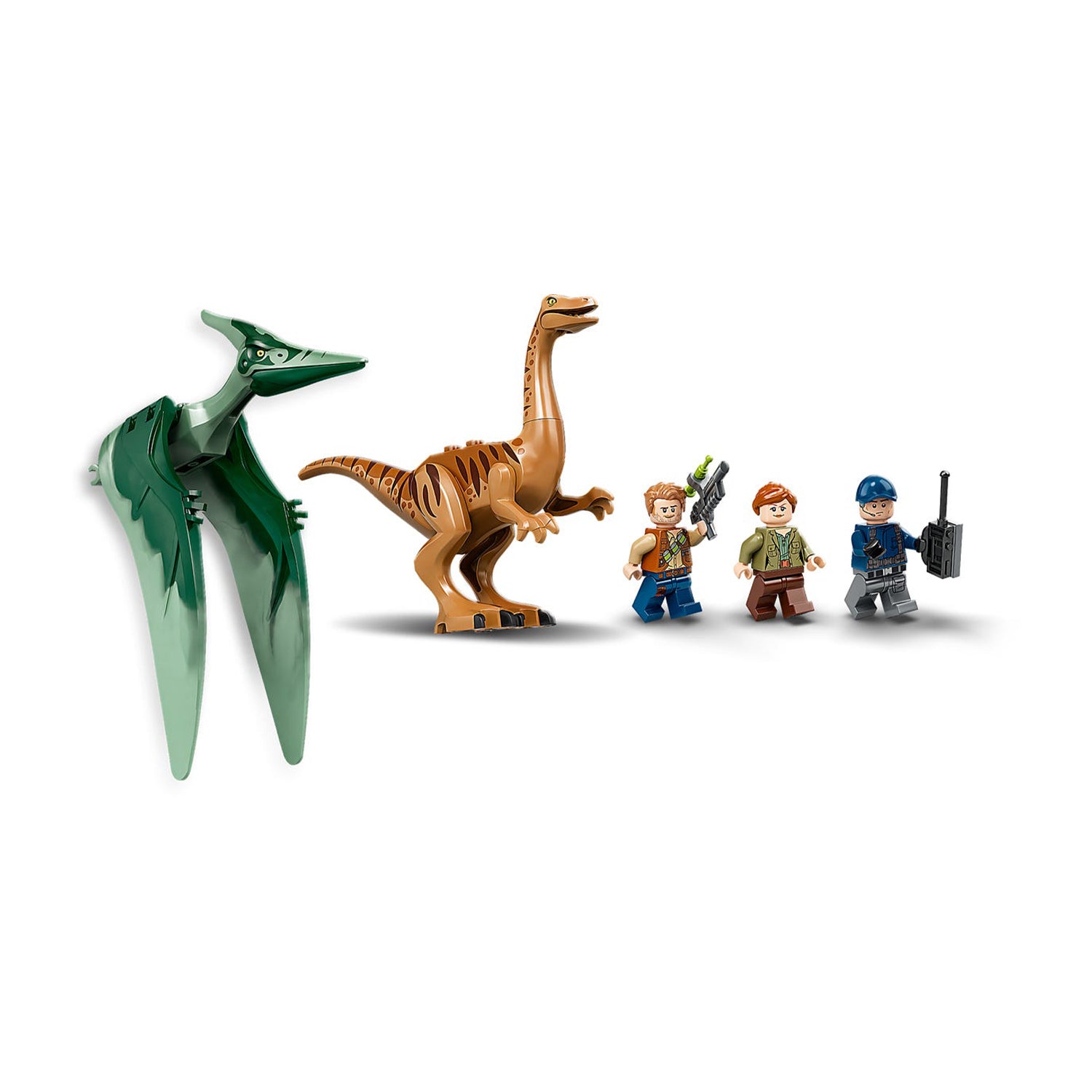 LEGO Jurassic World 75940 Gallimimus and Pteranodon Breakout Block Building Set