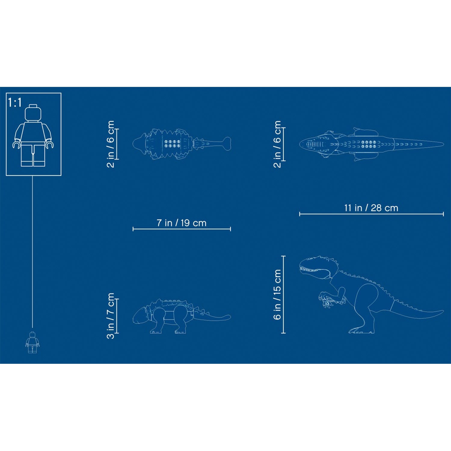LEGO Jurassic World Indominus Rex Vs. Ankylosaurus Set (537 Pieces) (Open Box)