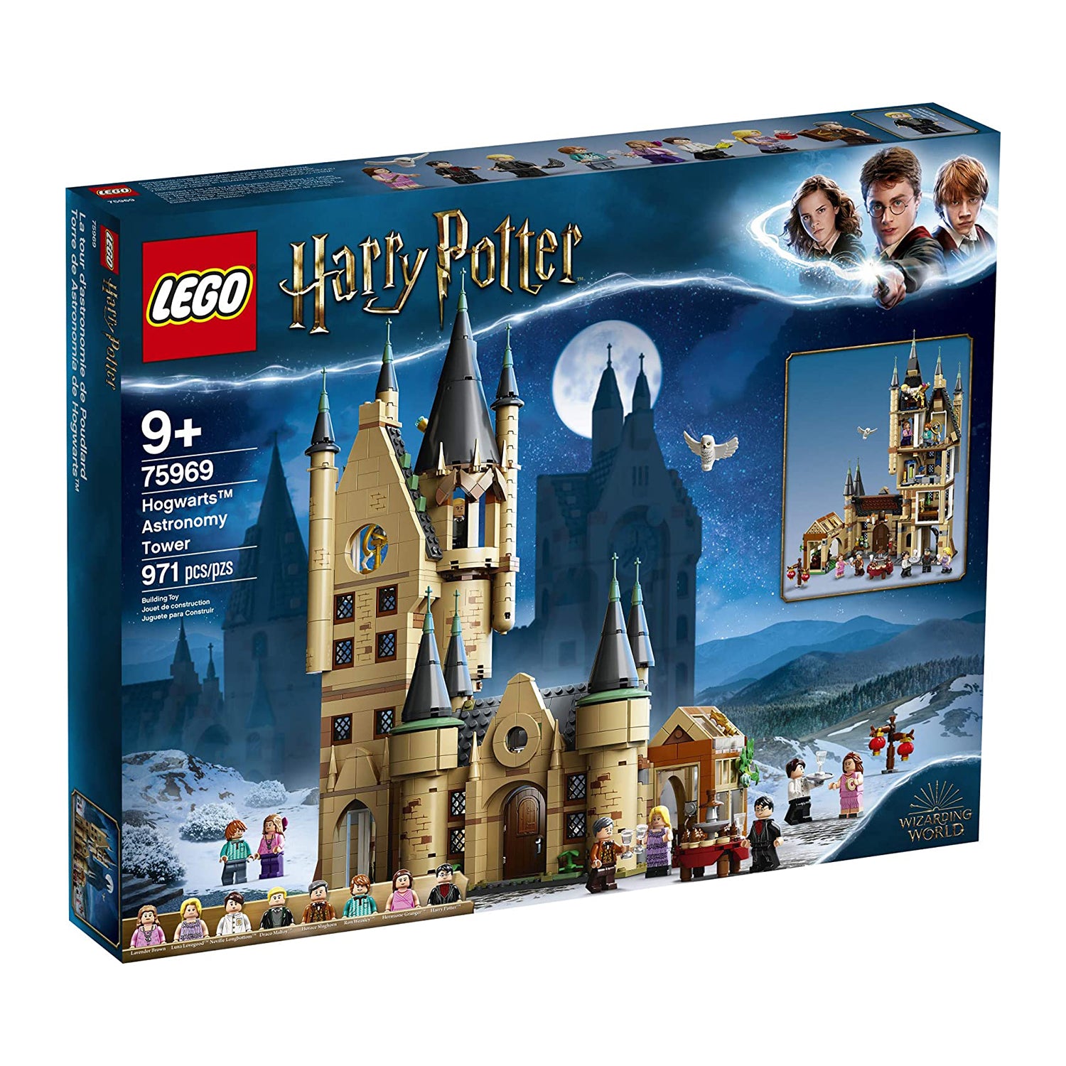 LEGO 75969 Harry Potter Hogwarts Astronomy Tower 971 Piece Building Set for Kids