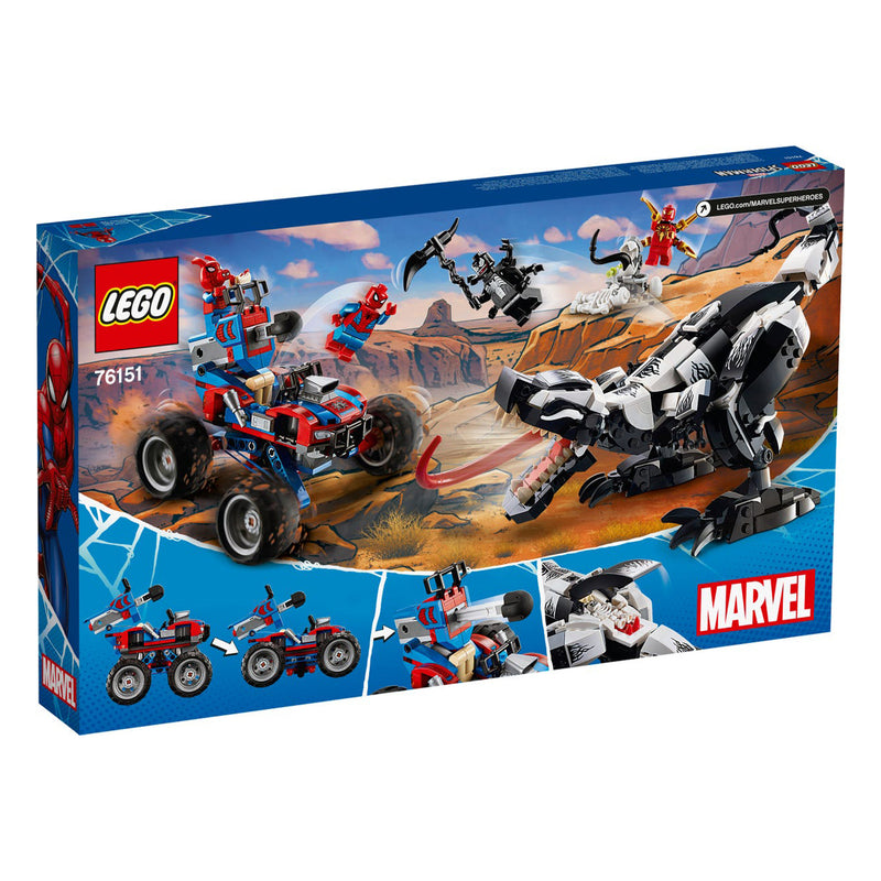 LEGO  Marvel Spider Man Venomosaurus Ambush Building Block Set Venom (Open Box)