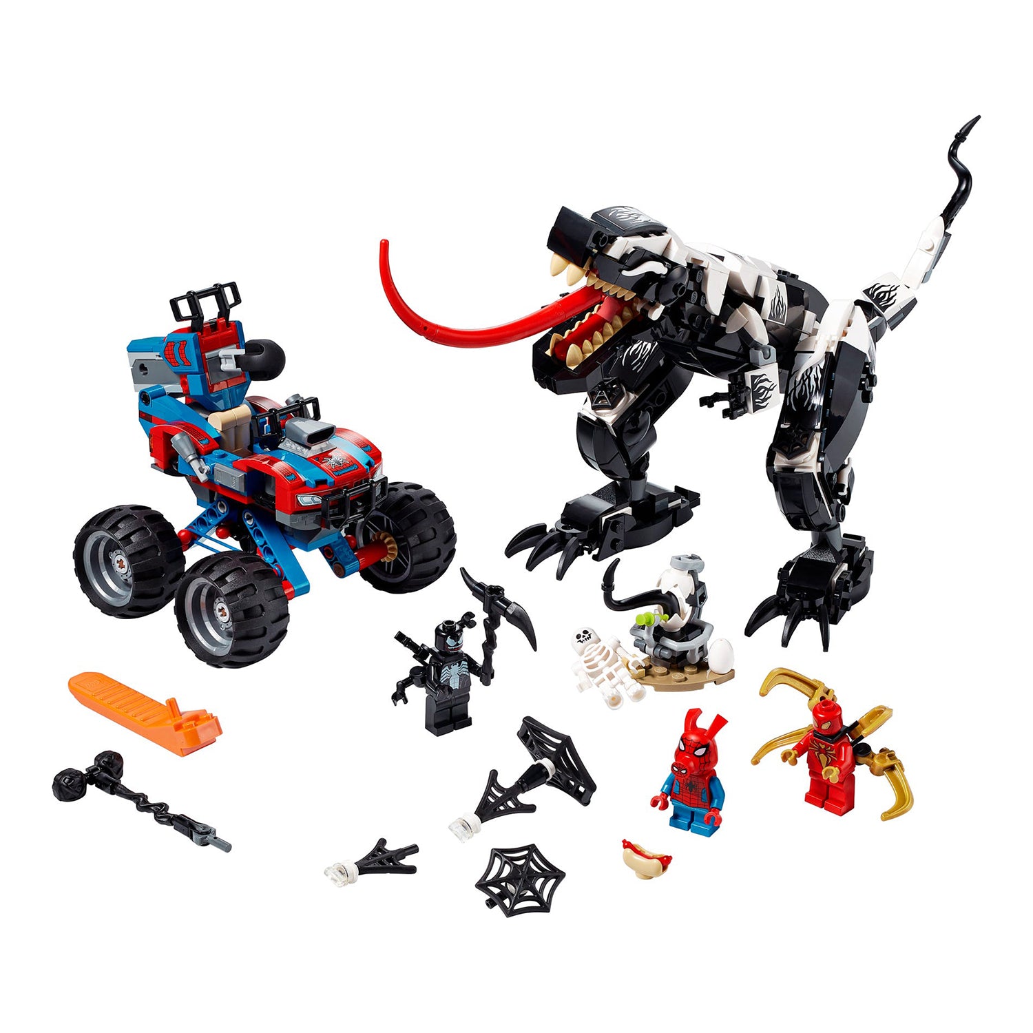 LEGO 76151 Marvel Spider Man Venomosaurus Ambush Building Block Set with Venom