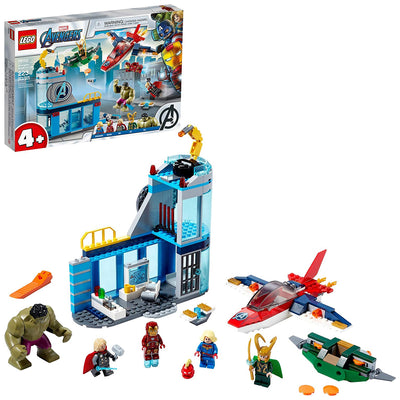 LEGO 76152 Marvel Avengers Wrath of Loki Playset with 5 Figures and 2 Vehicles