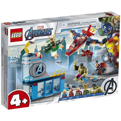 LEGO 76152 Marvel Avengers Wrath of Loki Playset with 5 Figures and 2 Vehicles