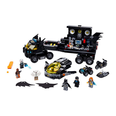 LEGO 76160 Batman Mobile Bat Base Block Building Set & 6 Minifigures, 743 Pieces