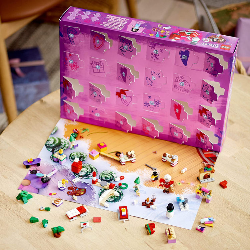 LEGO Friends Advent Calendar 236 Piece Set Mini Figures & Accessories (Open Box)