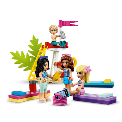 LEGO Friends Summer Water Park Block Building Playset (1001 Pieces) (Open Box)