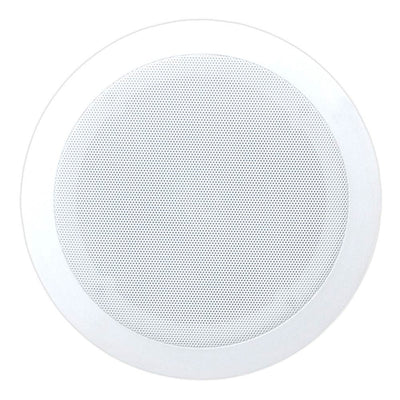 Pyle PDIC51RD 150W 5.25" Round Flush Mount In-Wall/Ceiling Home Speakers, 8 Pack - VMInnovations
