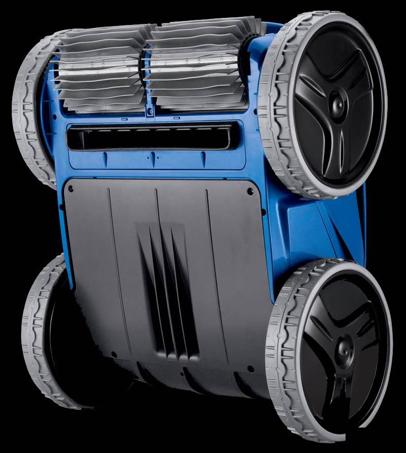 Polaris Robotic Inground 4WD Swimming Pool Cleaner w/ Remote & Caddy (Open Box)