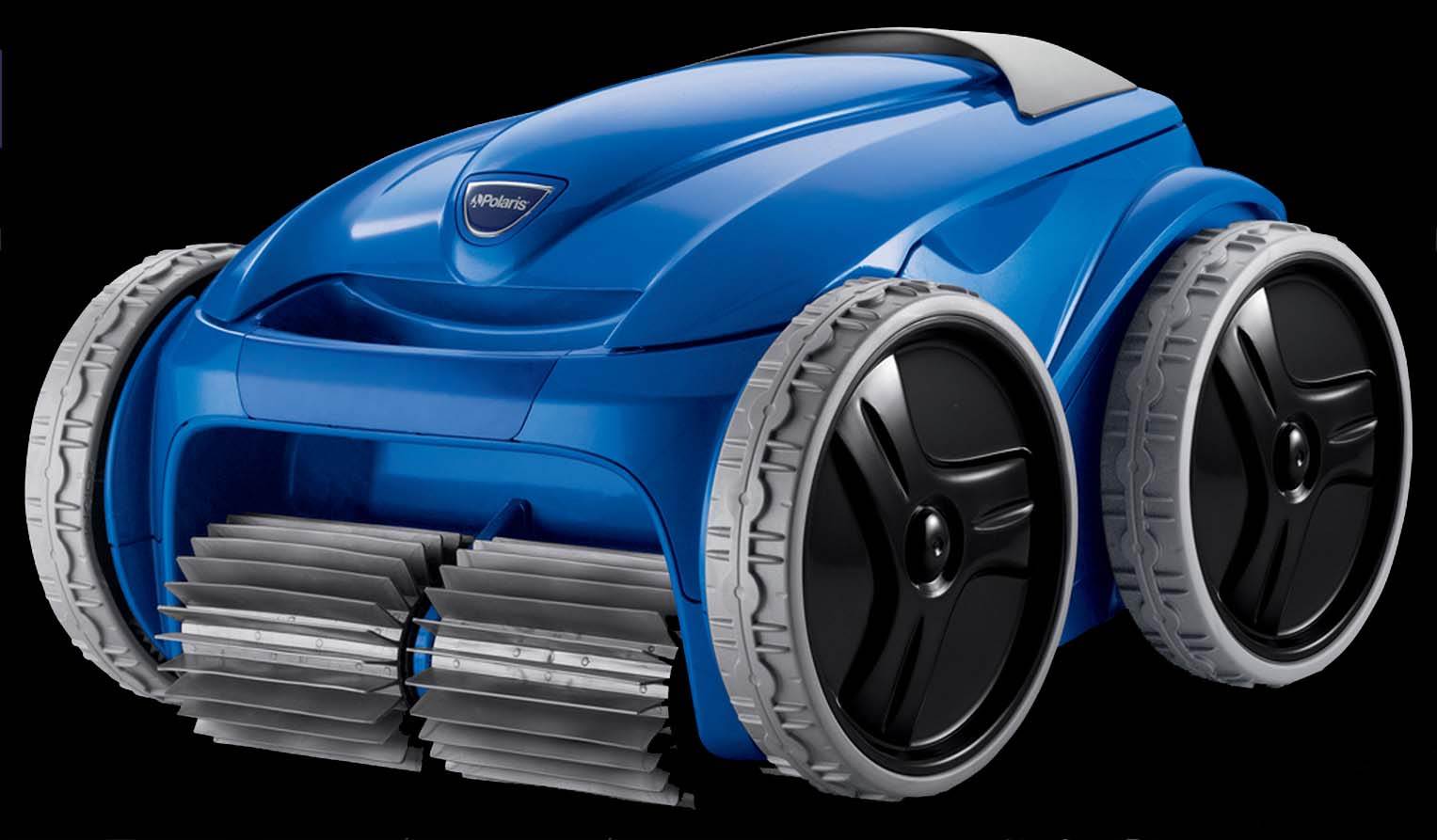 Polaris Robotic Inground 4WD Swimming Pool Cleaner w/ Remote & Caddy (Open Box)