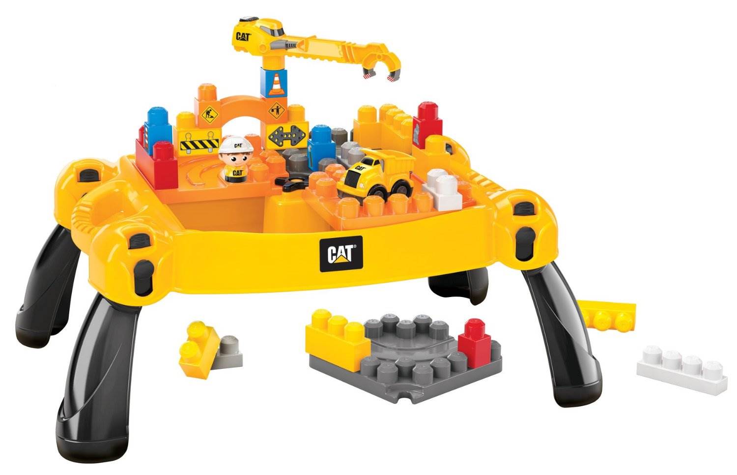 Mattel Mega Bloks First Builders™ Build 'n Learn Caterpillar Table - Open Box