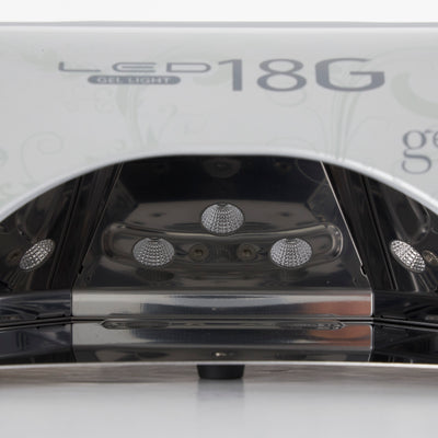 Gelish Manicure Kit w/ 18G LED Curing Light, Terrific Trio & Mini Neutral Polish - VMInnovations