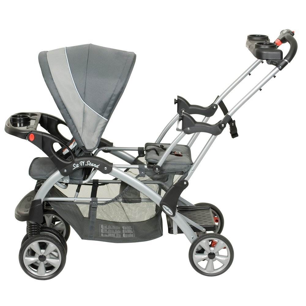 Baby Trend Sit N Stand Double Twin Baby Toddler Stroller - SS76052 - Open Box