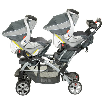 Baby Trend Sit N Stand Double Twin Baby Toddler Stroller - SS76052 - Open Box