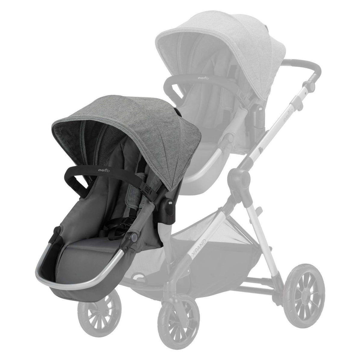 Evenflo 63012254 Second Seat for Pivot Xpand Stroller, Travel System, Percheron - VMInnovations