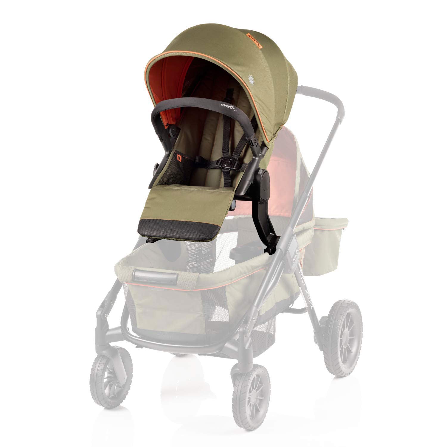 Second Seat for Pivot Xplore Stroller or Travel System, Gypsy (Open Box)