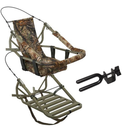 Summit Viper Classic 81052 Deer Hunting Self Climbing Treestand + Bow Holder