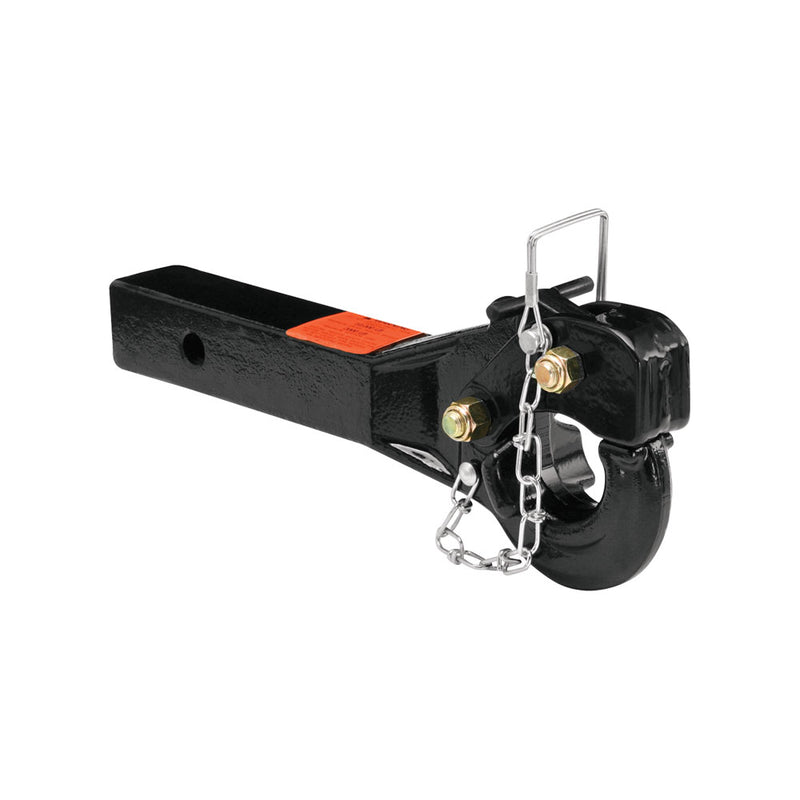 Draw Tite 5 Ton 2 Inch Receiver Connection Pintle Hook Trailer Hitch (Open Box)