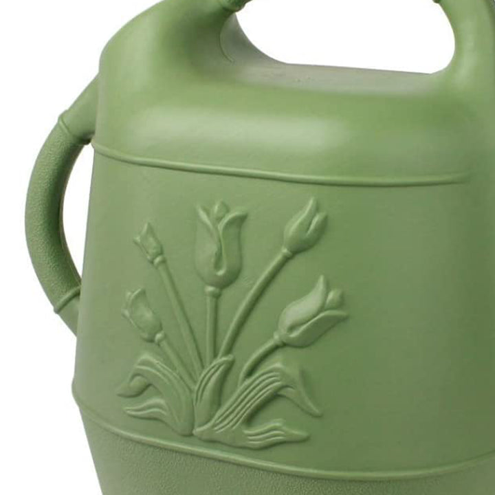 Union Products Plants & Garden 2 Gal Plastic Watering Can, Sage Green (Open Box)