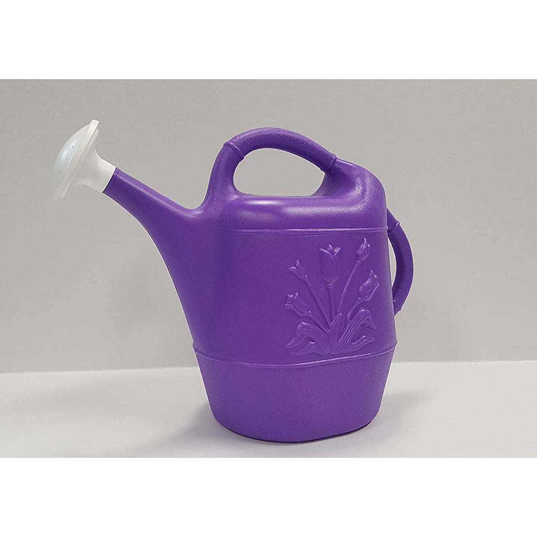 Union Products 63068 2 Gallon Plastic Plant Watering Can, Purple (Open Box)