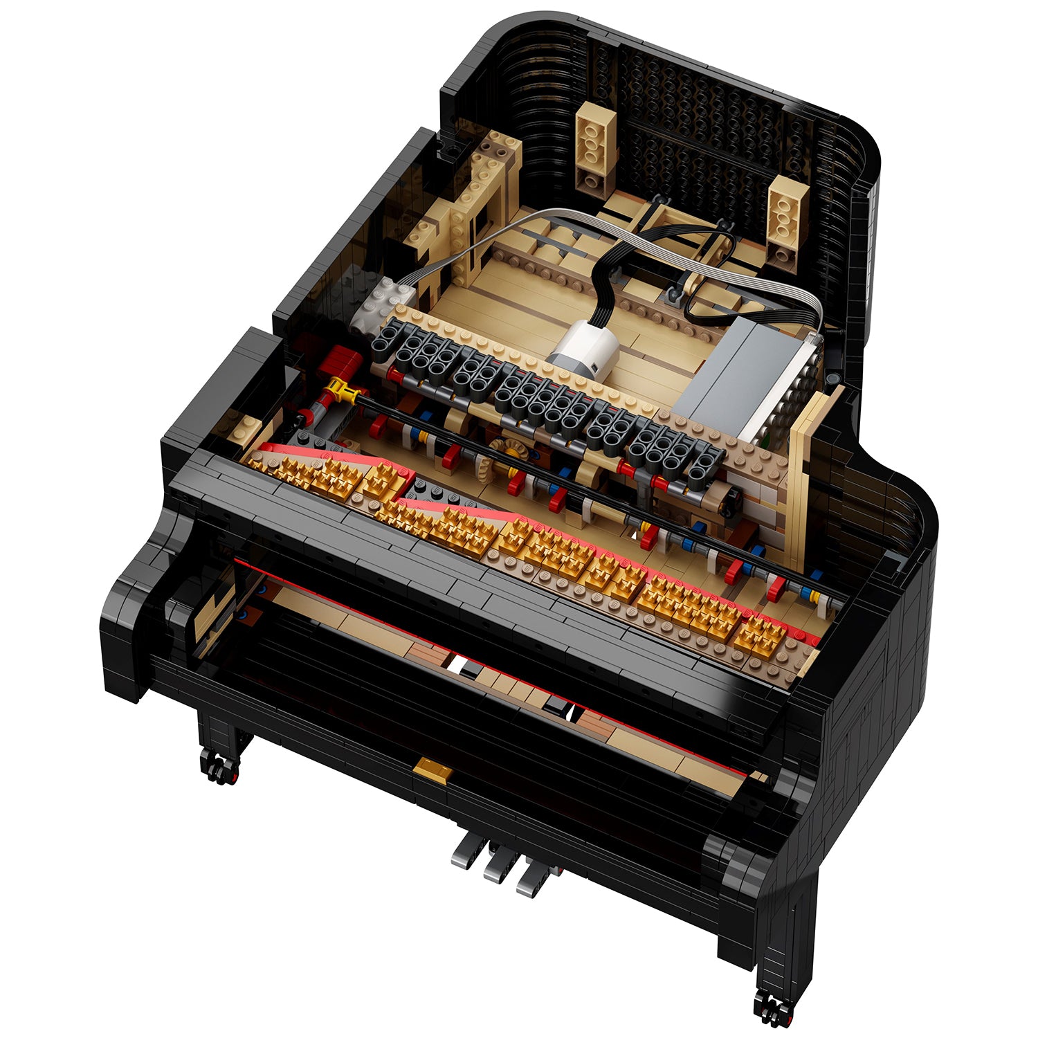 LEGO Ideas 21323 Playable Grand Piano Adult Block Building Set, 3662 Pieces