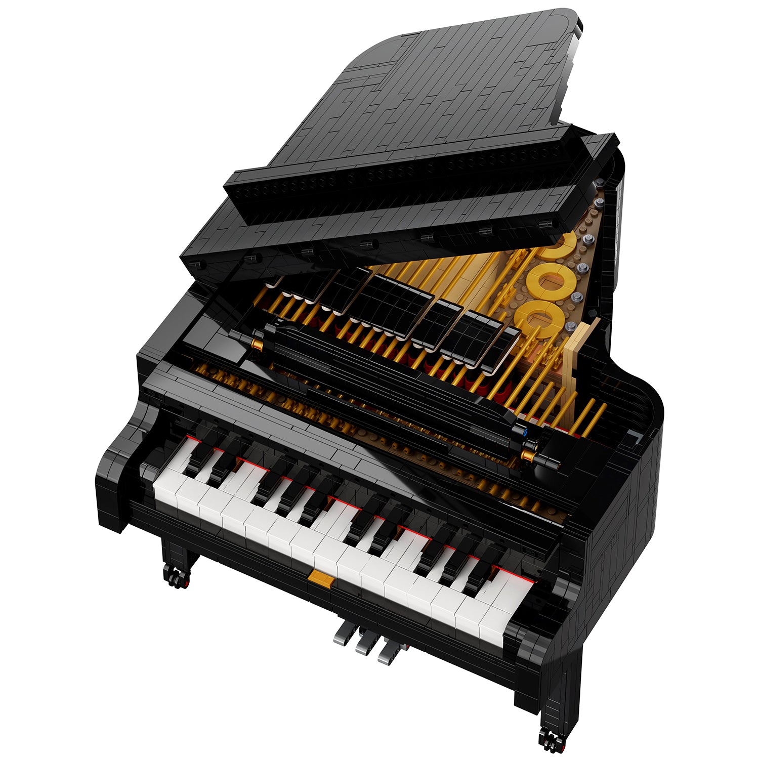 LEGO Ideas 21323 Playable Grand Piano Adult Block Building Set, 3662 Pieces