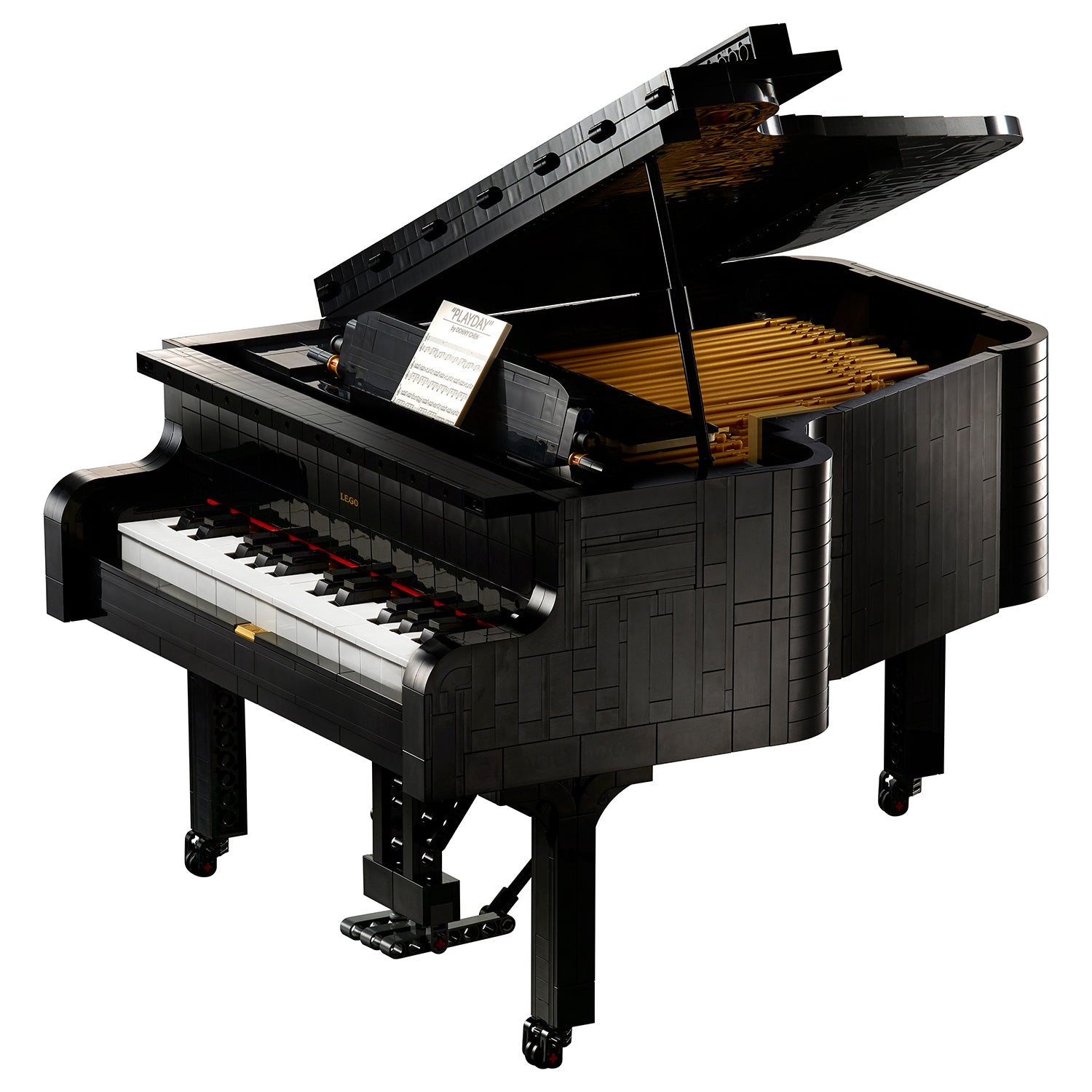 LEGO Ideas 21323 Playable Grand Piano Adult Block Building Set, 3662 Pieces