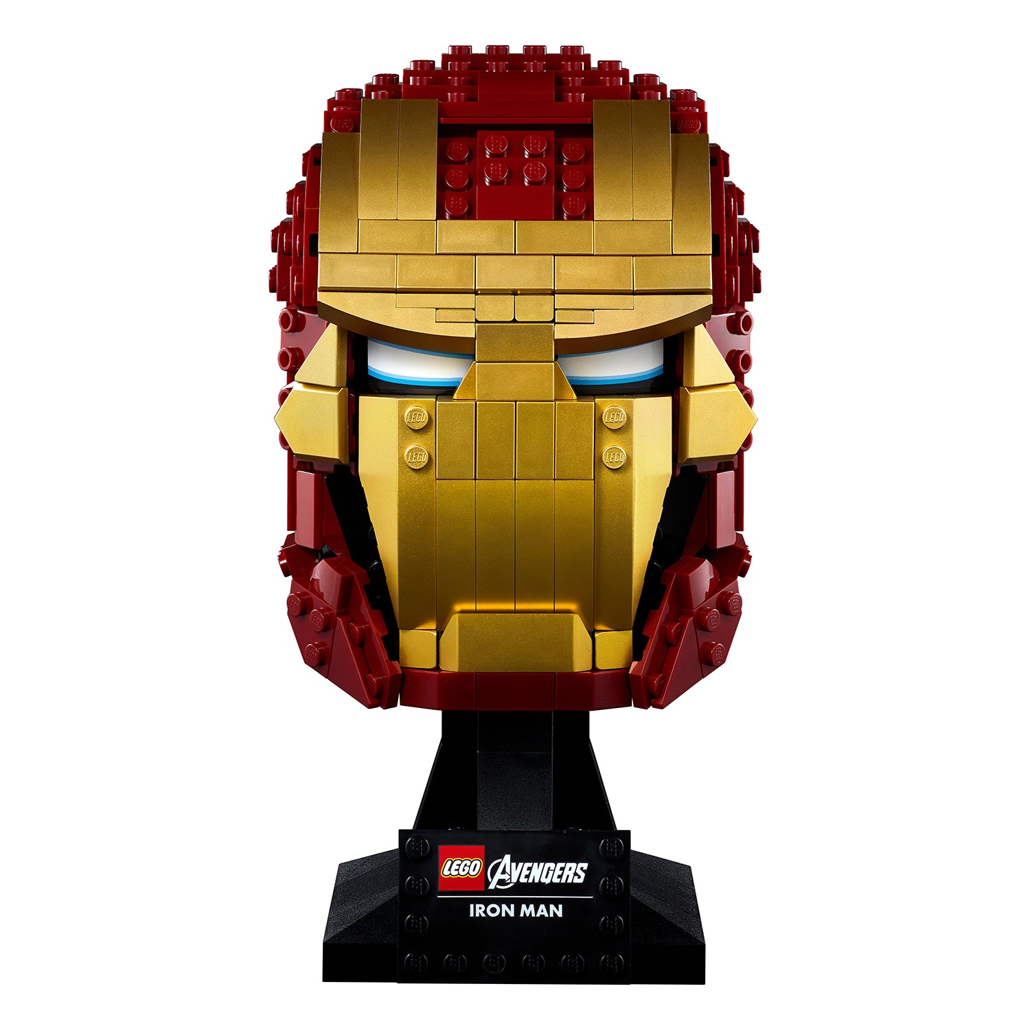 LEGO Avengers 76165 Iron Man Helmet Collectible Block Building Set (480 Pieces)