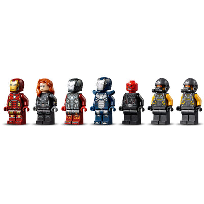 LEGO Marvel 76166 Avengers Tower Battle 5 Level Building Set with 7 Minifigures