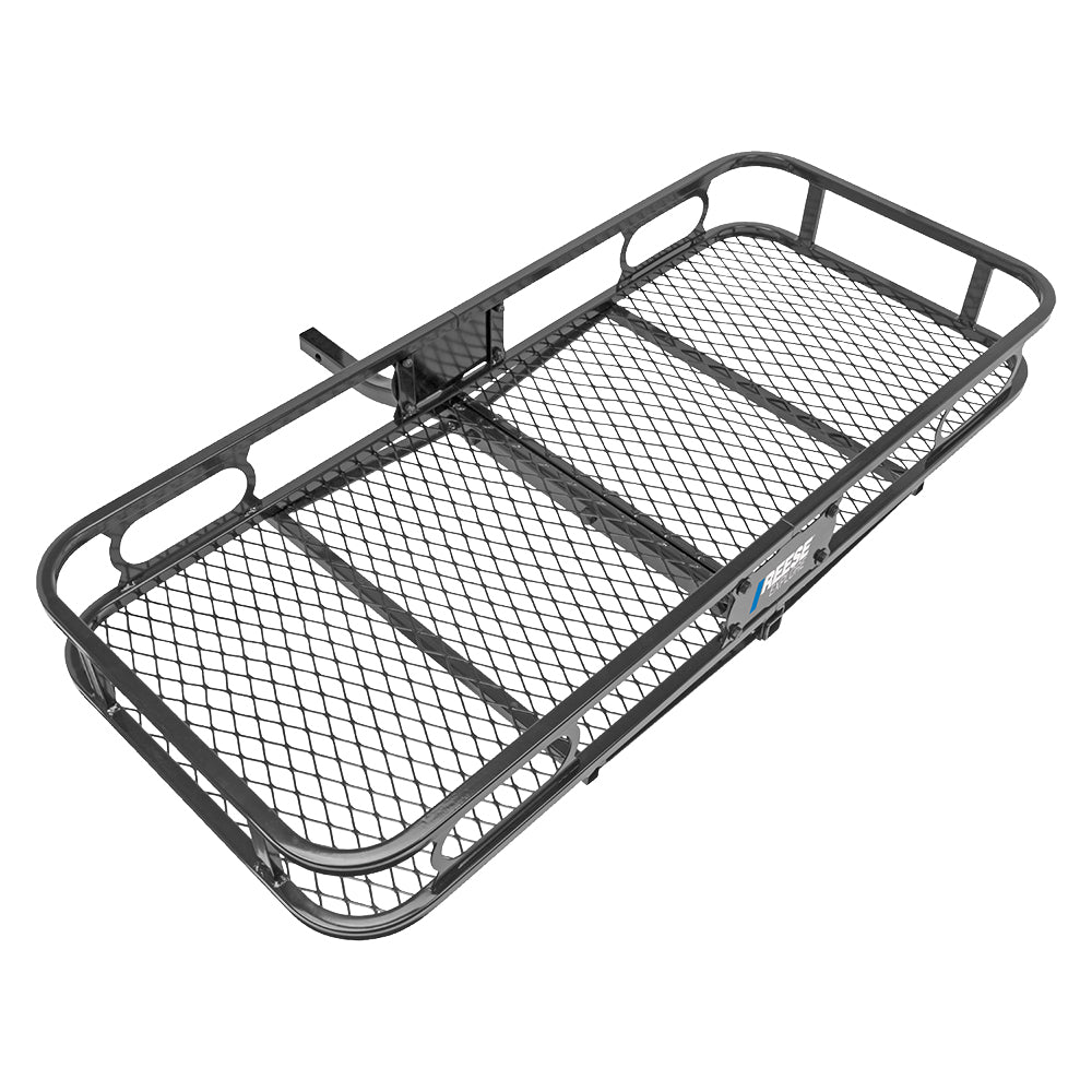 Pro Series 63155 300 lb Capacity Rambler Hitch Powder Coat Cargo Carrier, Black - VMInnovations