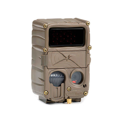 (4) CUDDEBACK E3 Black Flash No Glow Infrared Game Hunting Cameras + SD Cards