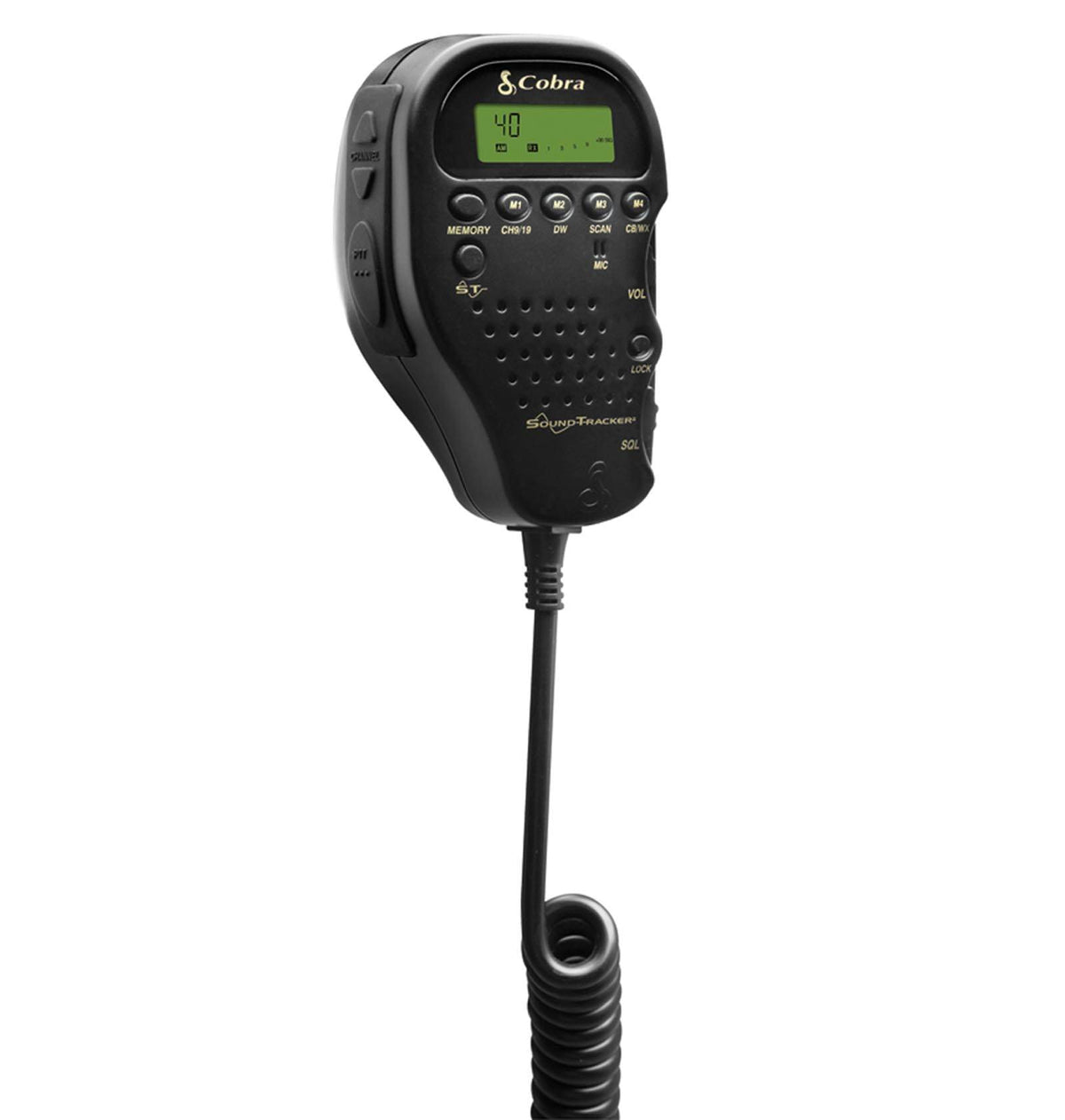 (2) Cobra Compact Remote Mount LCD Display CB Radios w/ NOAA Weather  | 75 WX ST
