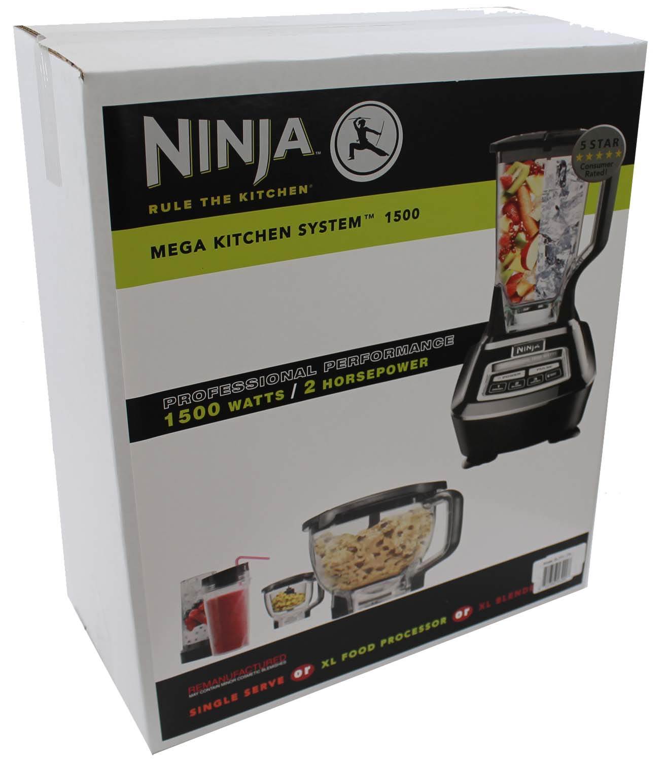 Ninja Mega Kitchen System BL772 1500W 2HP Blender w/Nutri Ninja - Open Box
