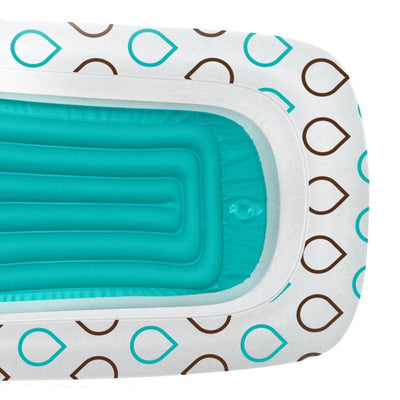 Shrunks Classic Inflatable Travel Infant Toddler Bath Tub w/ Headrest - Open Box
