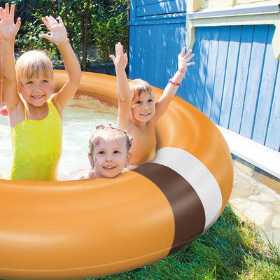 Shrunks Inflatable Outdoor Infant Toddler 2-in-1 Trampoline Pool (Open Box)