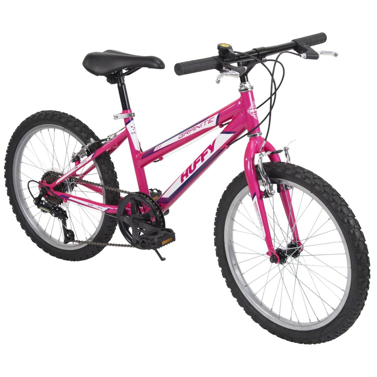Huffy Granite 20 Inch Hardtail Frame Girl's 5 Speed Mountain Bike (For Parts)