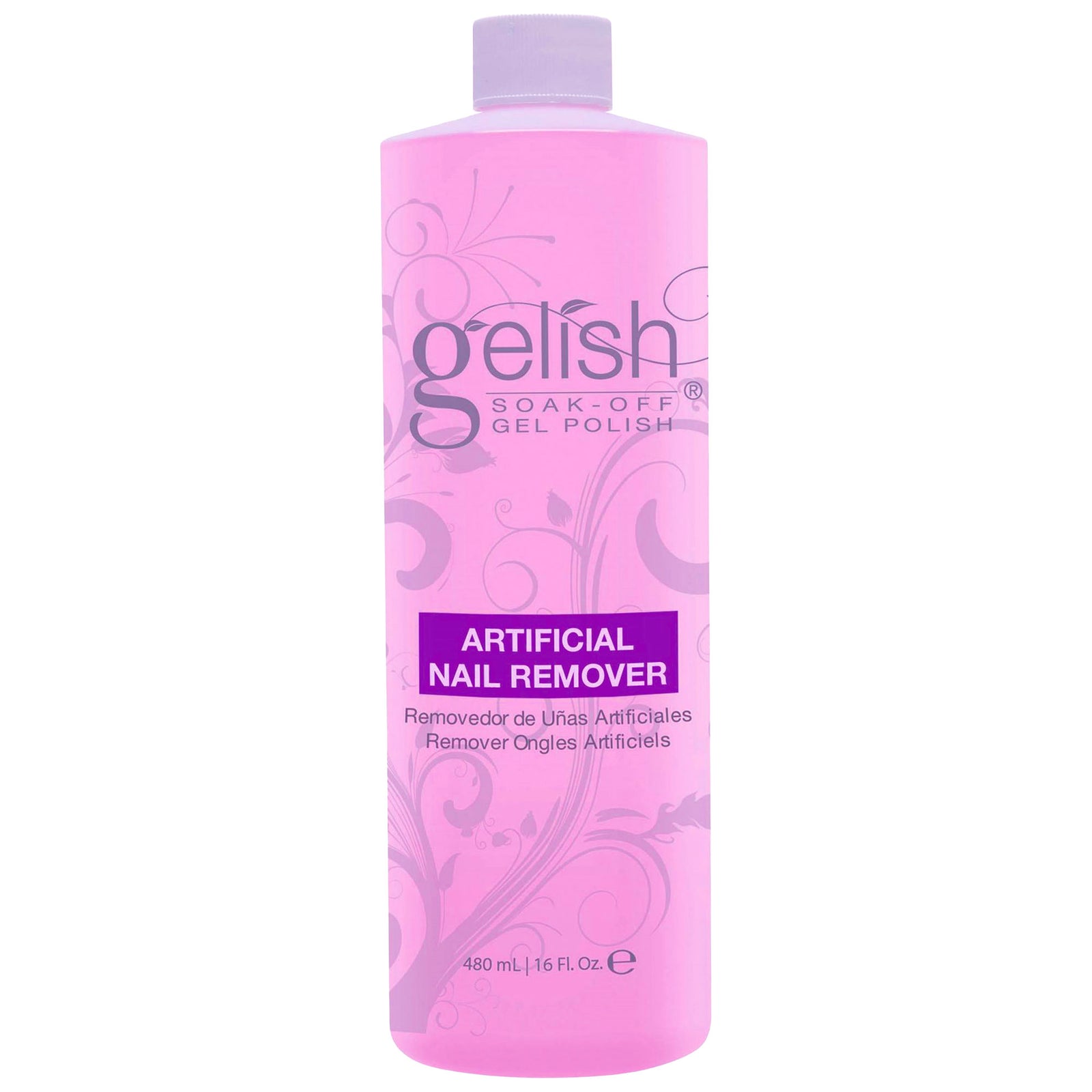 Gelish Artificial Nail and Soak Off Gel Polish Remover Refill 480mL, 16 Fl Oz - VMInnovations