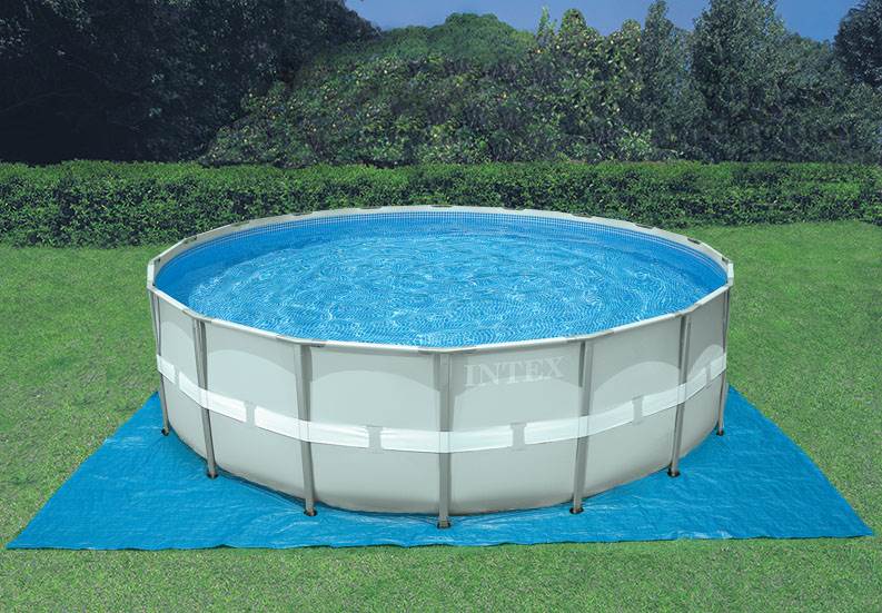 Intex 20' x 52" Ultra Frame Above Ground Swimming Pool Set w/ Pump (Open Box)