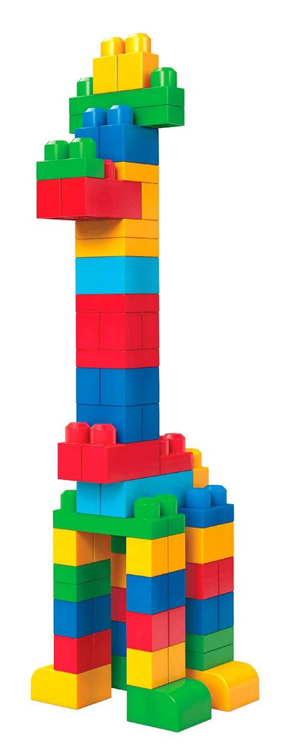 Mega Bloks First Builders Big Building Bag 80-Piece (Classic) - DCH63 - Open Bag